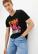 T-shirt i ekologisk bomull, Slim Fit, bonprix