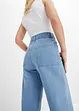 Wide Leg Jeans, High Waist, cropped, bonprix