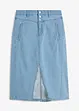 Stretchig jeanskjol, Mid Waist, John Baner JEANSWEAR