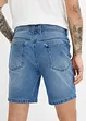 Långa stretchiga jeansshorts, Regular Fit, John Baner JEANSWEAR