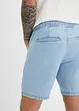 Långa jeansshorts i dra-på-modell, regular fit, John Baner JEANSWEAR