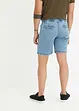 Långa jeansshorts i dra-på-modell, regular fit, John Baner JEANSWEAR