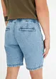 Långa jeansshorts i dra-på-modell, regular fit, John Baner JEANSWEAR