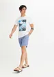 Chinobermudas med bälte, regular fit, bpc bonprix collection