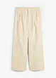 Wide Leg Jeans, High Waist, med bekväm midja, bonprix
