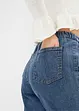 Barrel Jeans Mid Waist, med bekväm midja, bonprix
