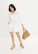 Muslinshorts i bomull, bonprix