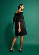 Off shoulder-klänning i ren bomull, bonprix