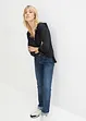 Straight Jeans Mid Waist, Stretch, bonprix