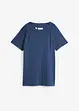 T-shirt i linne med spets, bonprix