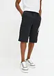 Långa bermudas i återvunnen polyester, regular fit, RAINBOW