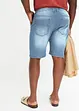 Stretchiga jeansbermudas, Loose Fit, John Baner JEANSWEAR