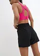 Funktionsshorts med smocklinning, snabbtorkande, bonprix
