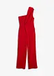 Jumpsuit i kräpp med struktur, bonprix