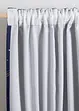 Mörkläggande gardinlängd med stjärnmotiv (1-pack), bonprix