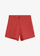 Rakt skurna shorts med linne, bpc bonprix collection