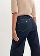 Wide Leg Jeans Mid Waist, med bekväm midja, bonprix