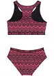 Bikini för barn i återvunnen polyamid (2 delar), bpc bonprix collection