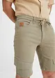 Stretchiga cargobermudas, Regular Fit, bpc bonprix collection