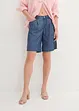 Wide Leg Jeans shorts Mid Waist, John Baner JEANSWEAR