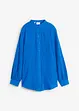 Oversize-muslinblus i bomull, lång modell, bonprix