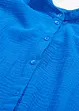 Oversize-muslinblus i bomull, lång modell, bonprix