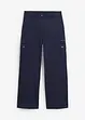 Cargojeans i bomull, Mid Waist, bonprix
