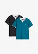 T-shirt med 2-i-1-look (2-pack), bonprix