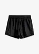 Linneshorts med slits i sidan, BODYFLIRT