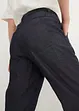 Wide Leg Jeans Capris, Mid Waist, John Baner JEANSWEAR