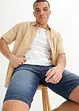 Stretchiga jeansbermudas, Regular Fit, John Baner JEANSWEAR
