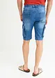 Långa jeansshorts med cargofickor, regular fit, John Baner JEANSWEAR