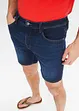 Långa jeansshorts med bekväm midja, Loose Fit, John Baner JEANSWEAR