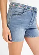 Jeansshorts med broderi, BODYFLIRT