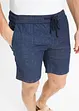 Långa dra på-jeansshorts, Regular Fit (2-pack), John Baner JEANSWEAR