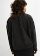 Sweatshirt med tryck i used-look, bonprix