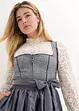 Dirndl i jacquard med förkläde (2 delar), bpc selection