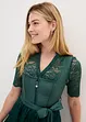 Dirndl med broderat förkläde (2 delar), bonprix