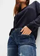 Flared Jeans Low Waist, Stretch, bonprix