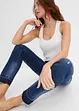 Skinny Jeans Low Waist, cropped, bonprix