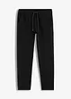 Stretchiga dra på-chinos med raka ben, Loose Fit, bonprix