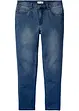Powerstretchjeans med T-400 och bekvämt snitt, klassisk passform, avsmalnande ben, bonprix