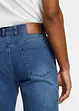 Powerstretchjeans med T-400 och bekvämt snitt, klassisk passform, avsmalnande ben, bonprix