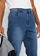 Powerstretchjeans med T-400 och bekvämt snitt, klassisk passform, avsmalnande ben, bonprix