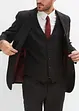 Kostym med väst och slips (4-delar) Slim Fit, bonprix