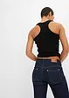 Stretchiga Skinny Jeans Mid Waist, bonprix