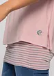 Lång topp i 2 i 1-stil, bonprix