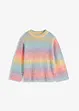Hålstickad tröja med ombre-effekt, bonprix