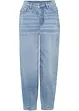 Barreljeans, High Waist, ekologisk bomull, bonprix