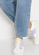 Barreljeans, High Waist, ekologisk bomull, bonprix
